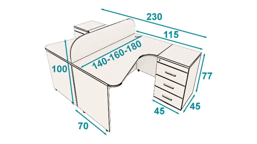میز کارگروهی ویو تیپ 1005T