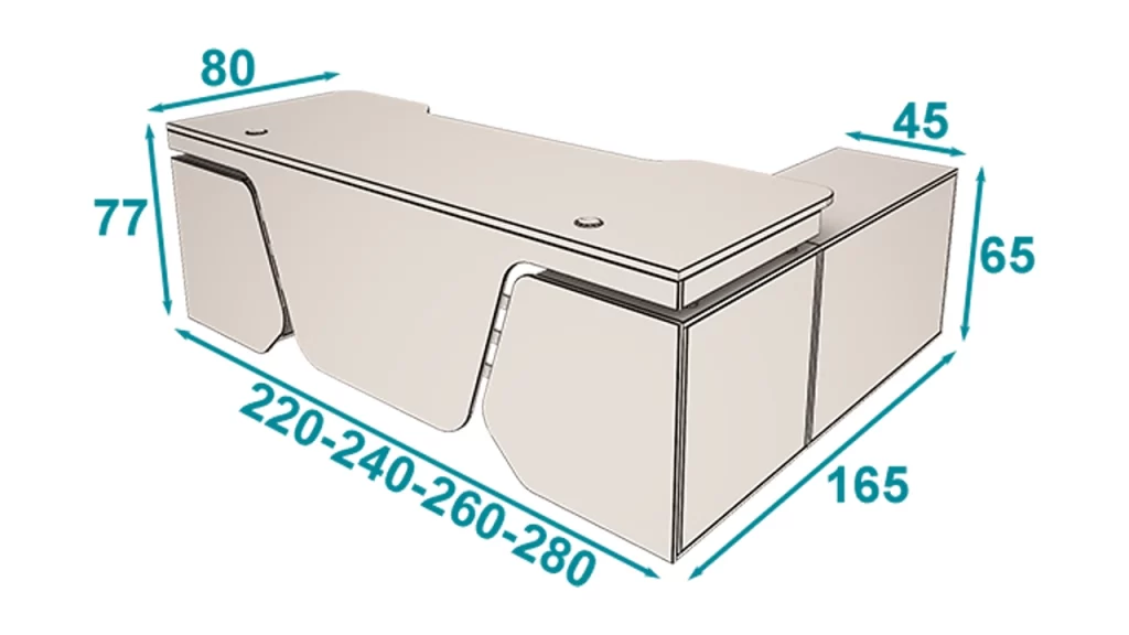 میز مدیریت اینترست تیپ 106L