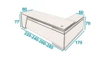 میز مدیریت ویپار تیپ 109L