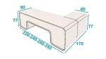 میز مدیریت ویژن تیپ 115L