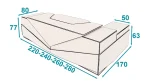 میز مدیریت دیاموند تیپ 117L
