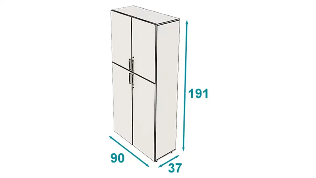 کمدهای بلند مدست تیپ 90-1201
