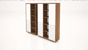 کمد درب کشویی بلند شیدر تیپ 120-1204