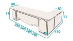 میز مدیریت نئو تیپ 122L