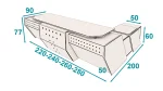 میز مدیریت کستل تیپ 125L