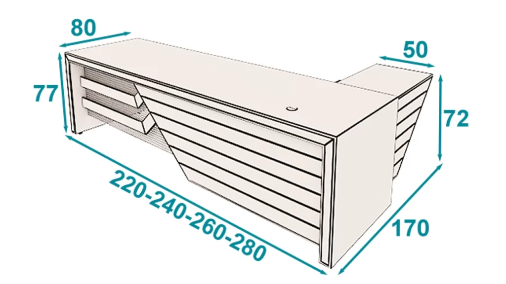 میز مدیریت آوانگارد تیپ 127L
