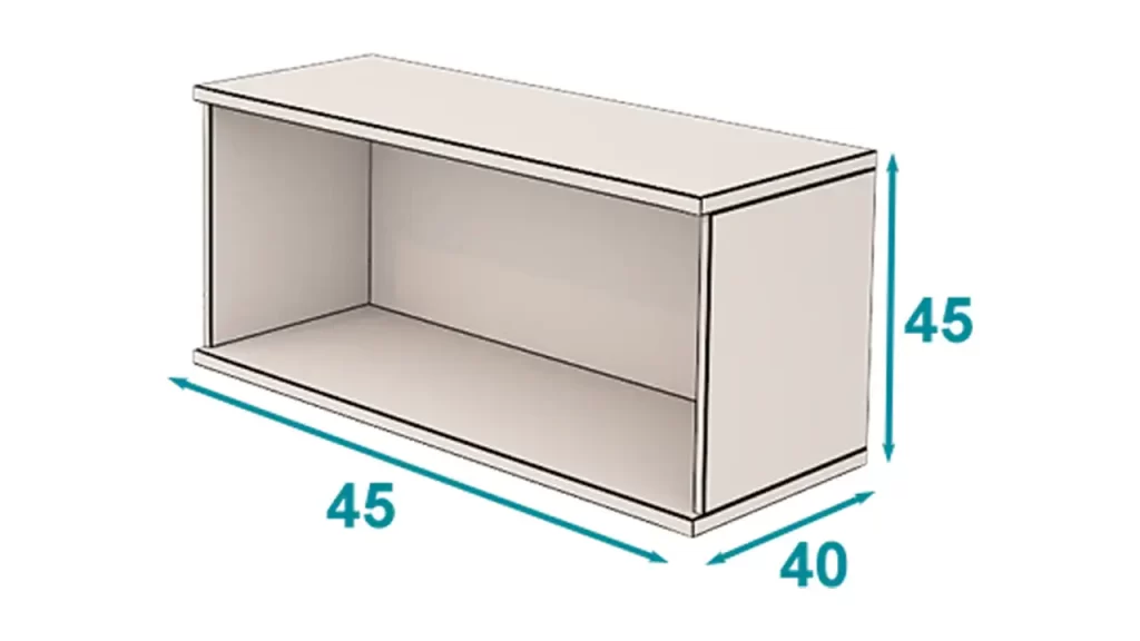 کمدهای دیواری شیدر تیپ 1404-90S