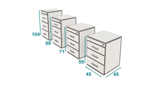 فایل سه کشو مدست تیپ 1501 – 3D