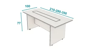 میز کنفرانس تک مدست تیپ 601M