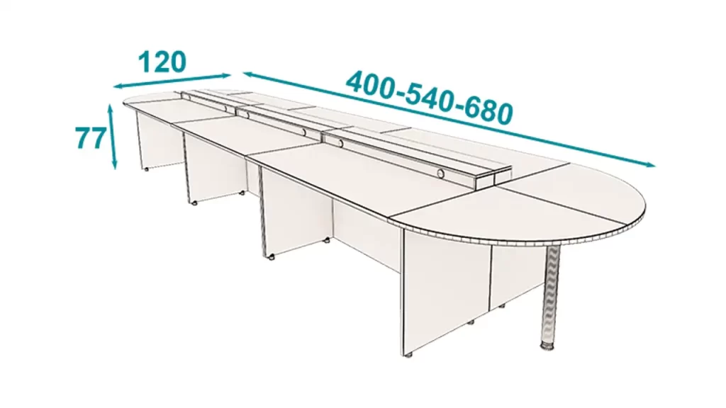 میز گردهمایی مدست تیپ 701C