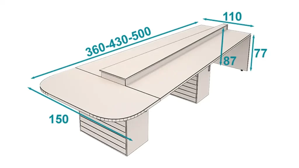 میز گردهمایی شیدر تیپ 704C