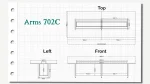میز گردهمایی آرمز تیپ 702C