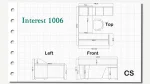 میز مشاور اینترست تیپ 1006CS
