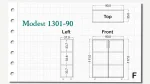کمدهای کوتاه مدست تیپ 90-1301