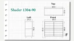 کمدهای کوتاه شیدر تیپ 90-1304