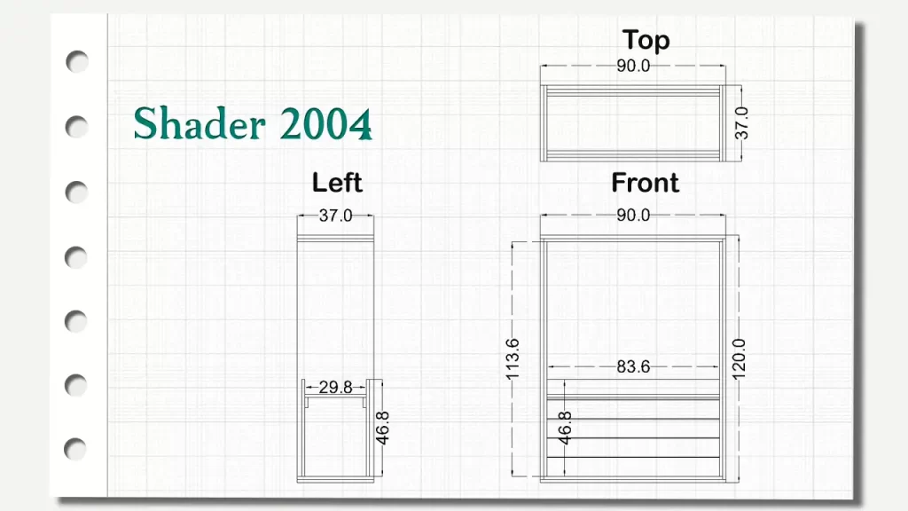 فلاور باکس شیدر تیپ 2004