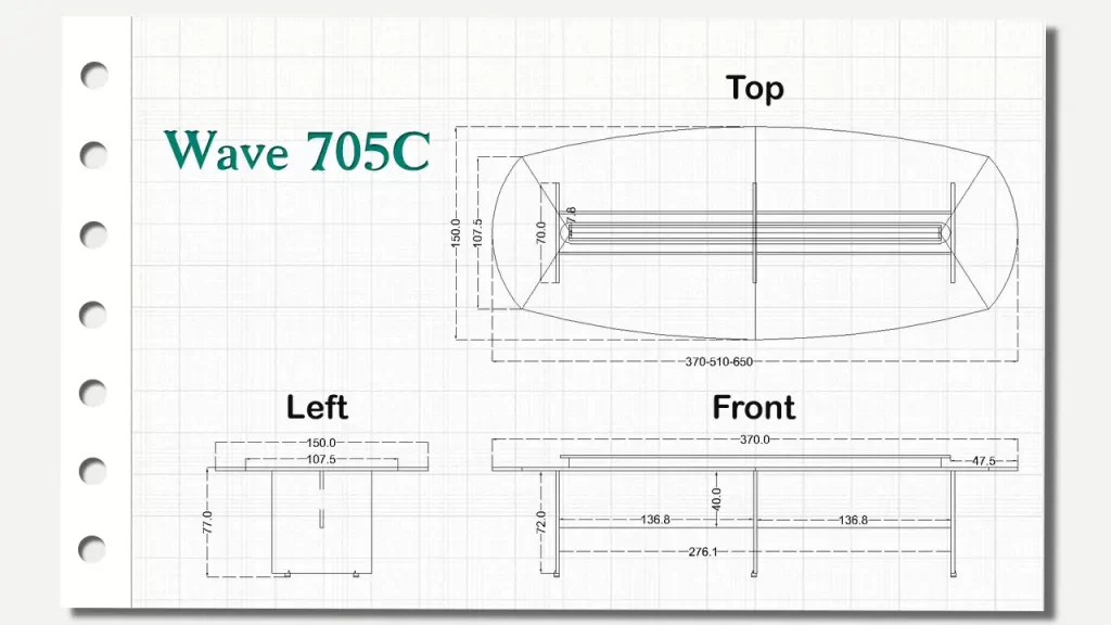 میز گردهمایی ویو تیپ 705C