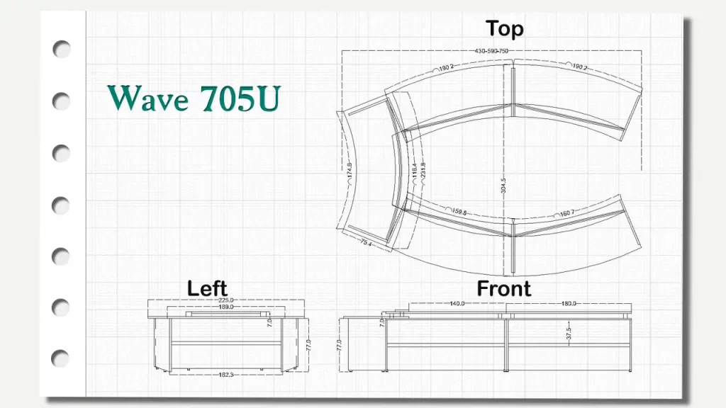 میز گردهمایی ویو تیپ 705U