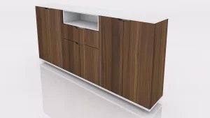 کمد دکوراتیو کوتاه رک فریم تیپ 1108S