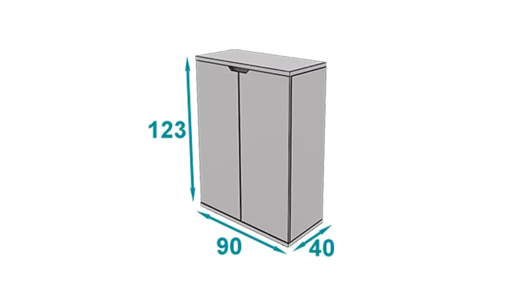 کمدهای کوتاه رک فریم تیپ 90-1308