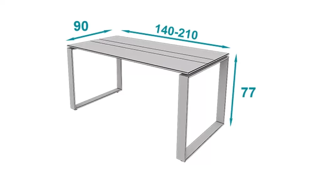 میز کنفرانس مکمل رک فریم تیپ 608T