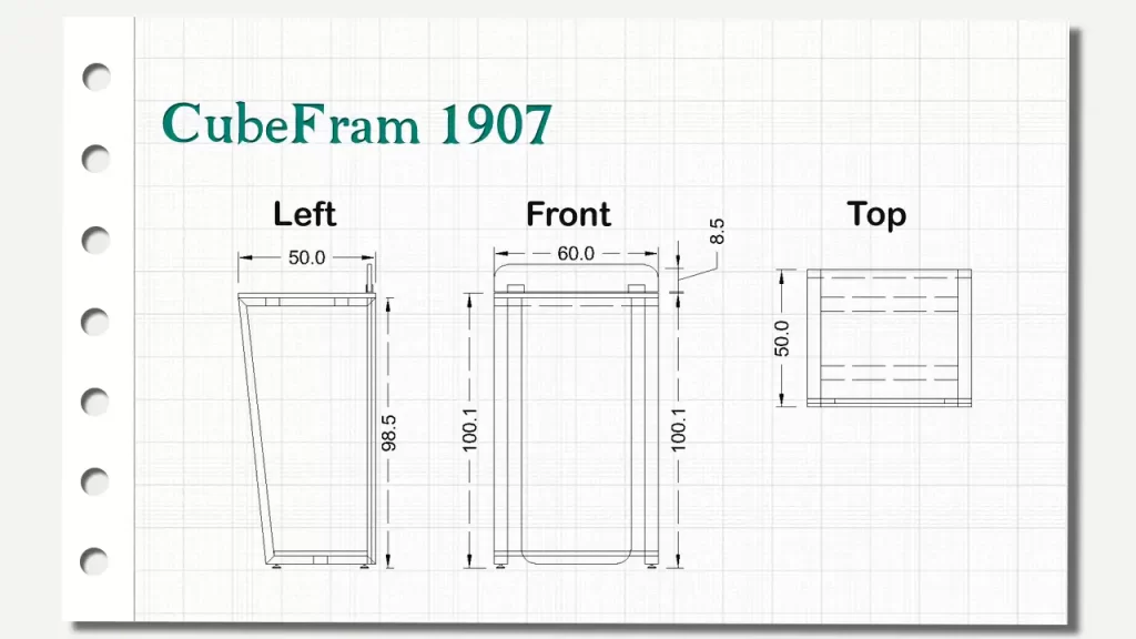 تریبون کیوب فریم تیپ 1907