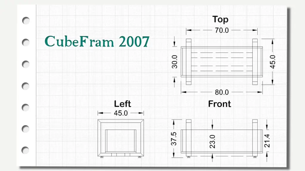 فلاور باکس کیوب فریم تیپ 2007