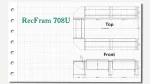 میز گردهمایی رک فریم تیپ 708U