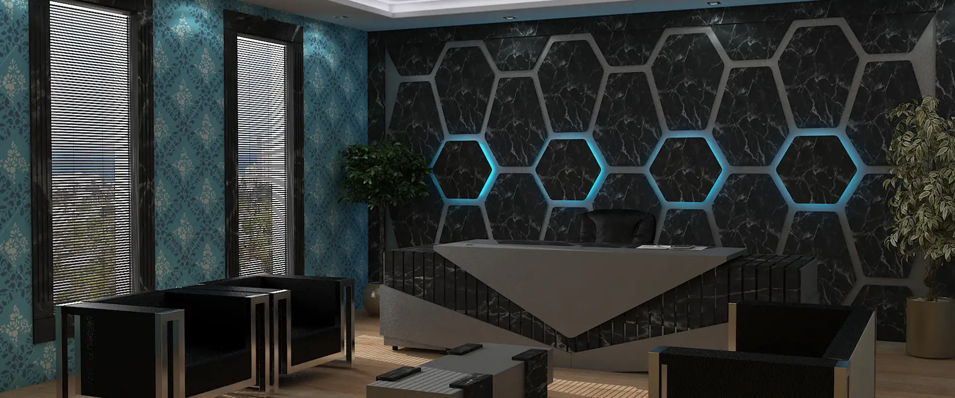 دیوارکوب هگزاپن کد 3213 16