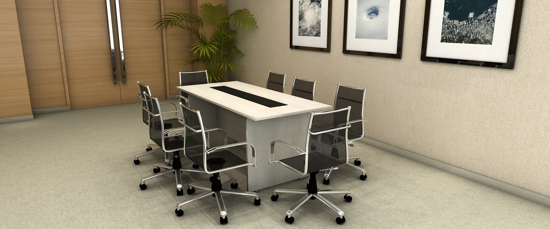 میز کنفرانس تک مدست کد 601M 11