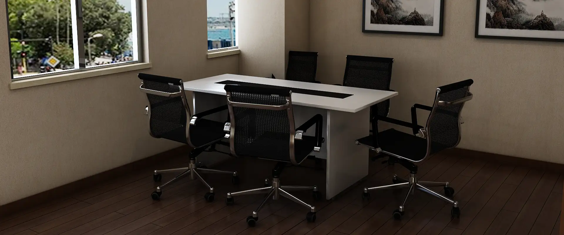 میز کنفرانس تک مدست کد 601M 14