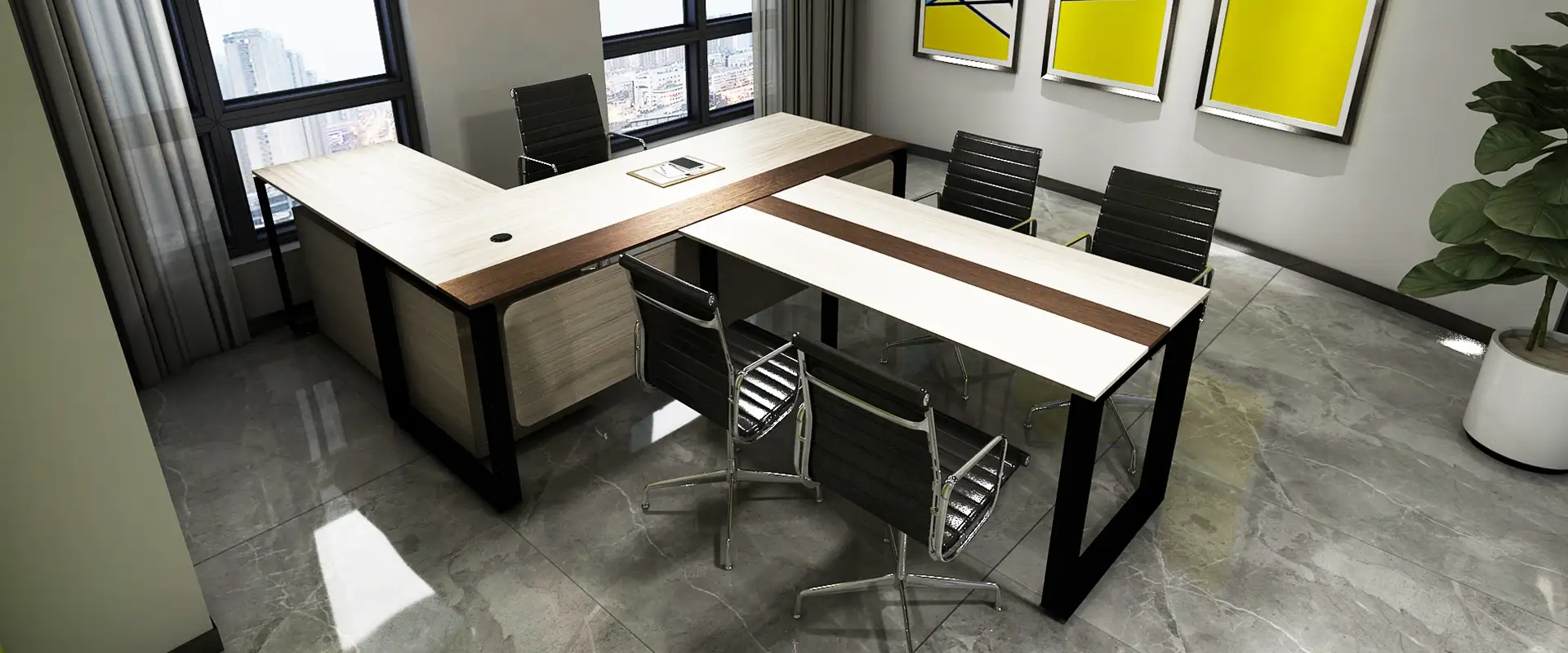 میز کنفرانس مکمل رک فریم کد 608T 12