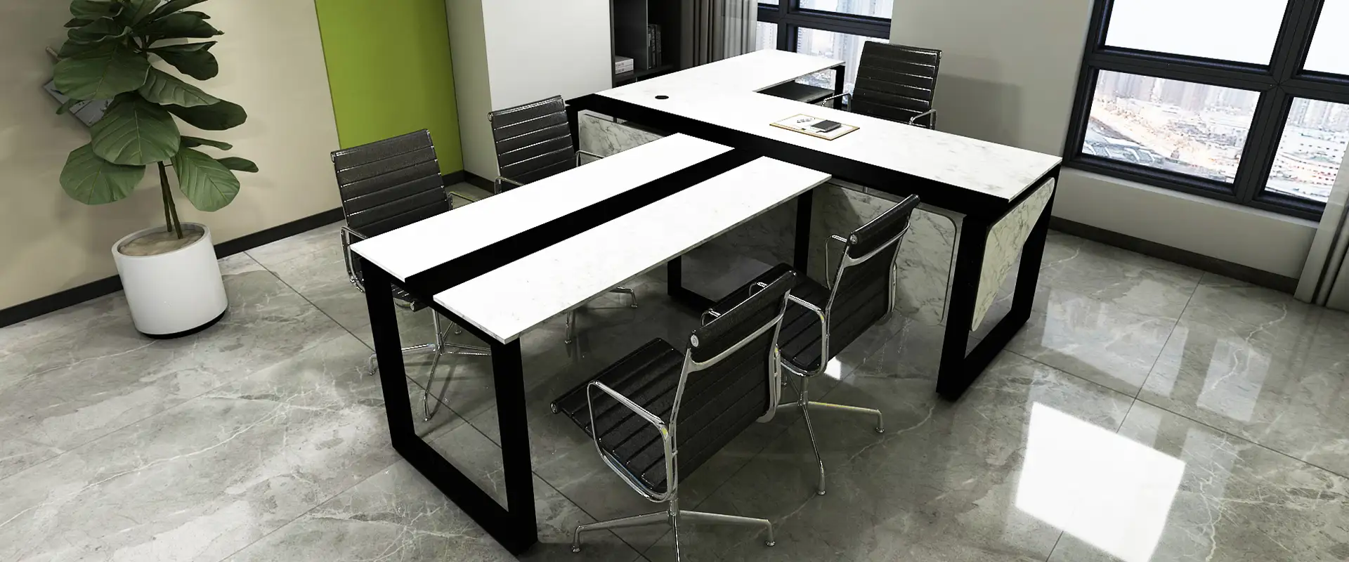 میز کنفرانس مکمل رک فریم کد 608T 13