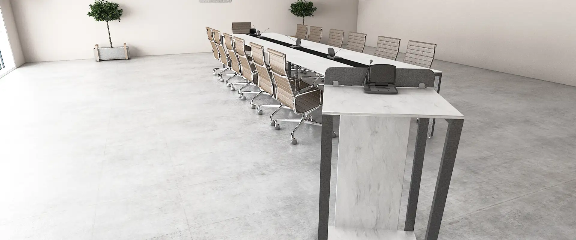 میز گردهمایی کیوب فریم کد 707C 14