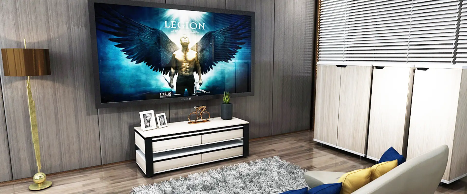 میز تلویزیون رک فریم کد 1608 12