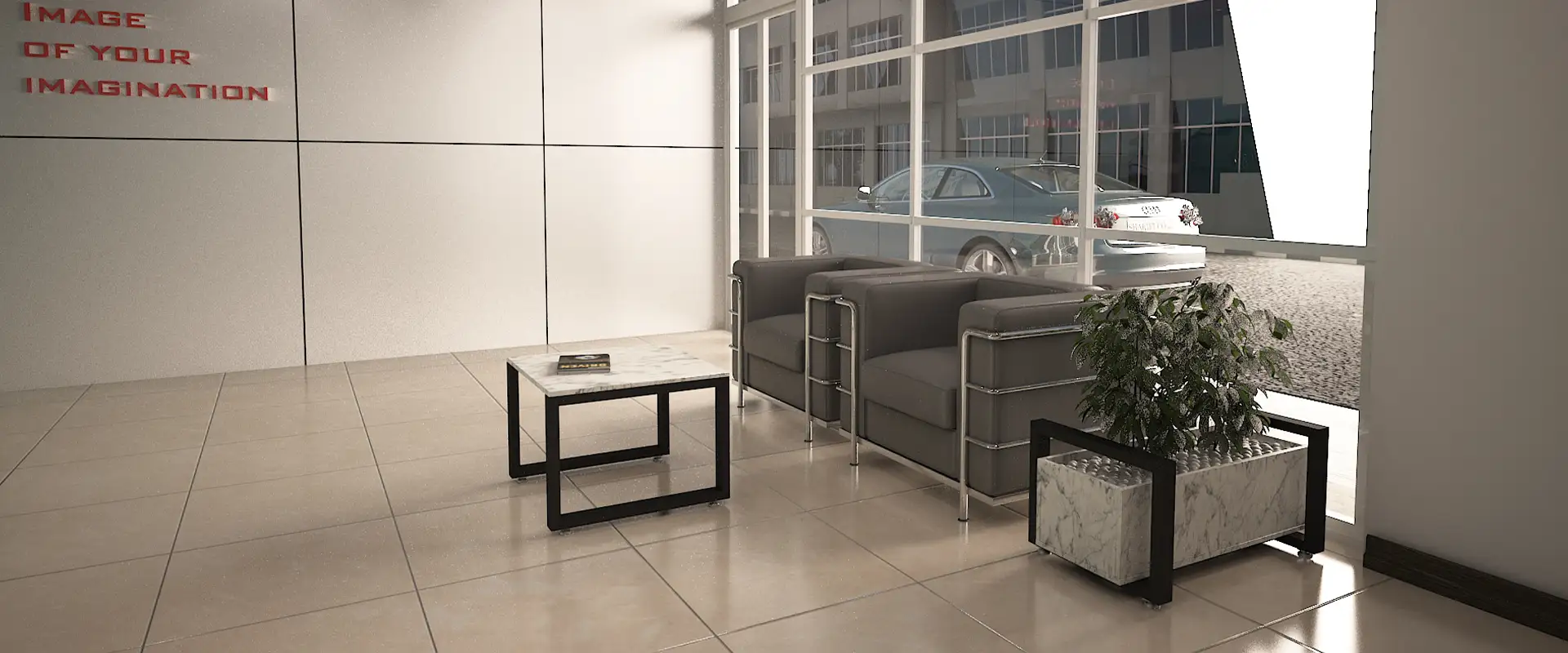 میز جلو مبلی کیوب فریم کد 1707 12