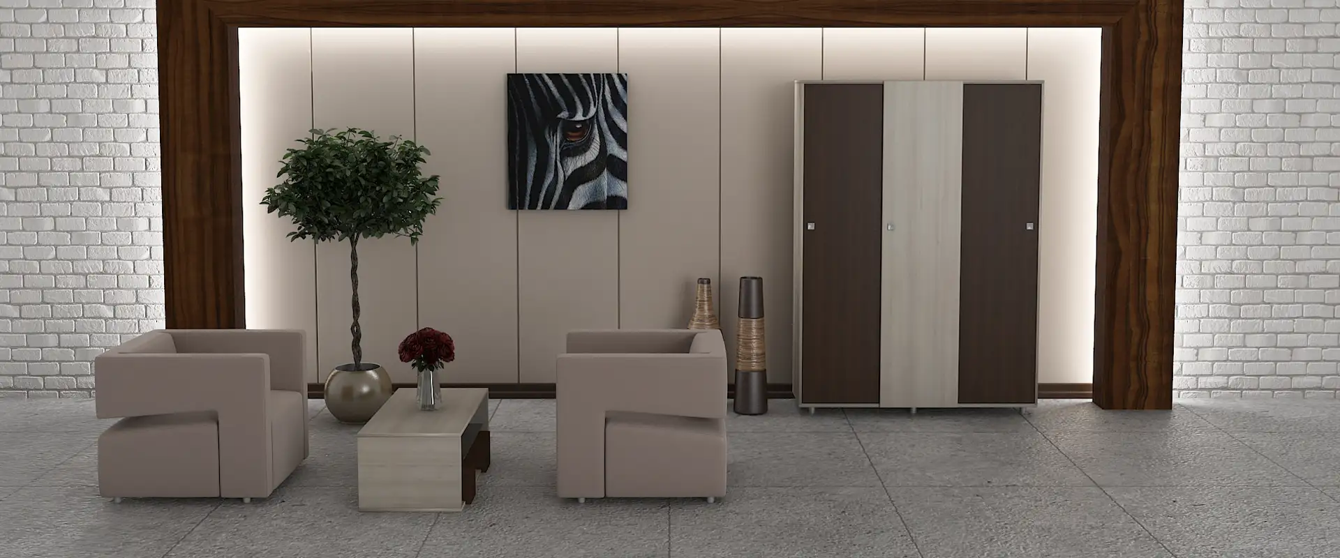 کمد درب کشویی بلند آرمز کد 120-1202 11