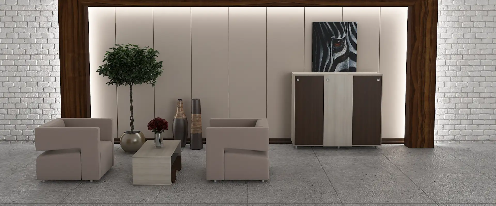 کمد درب کشویی کوتاه آرمز کد 120-1302 11