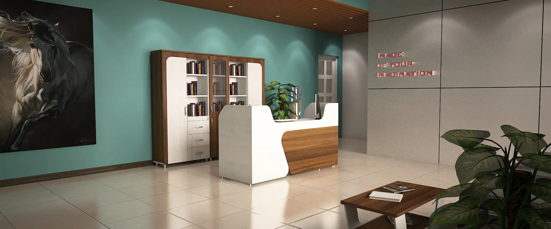 کمد دکوراتیو بلند اینترست کد 1106T 12