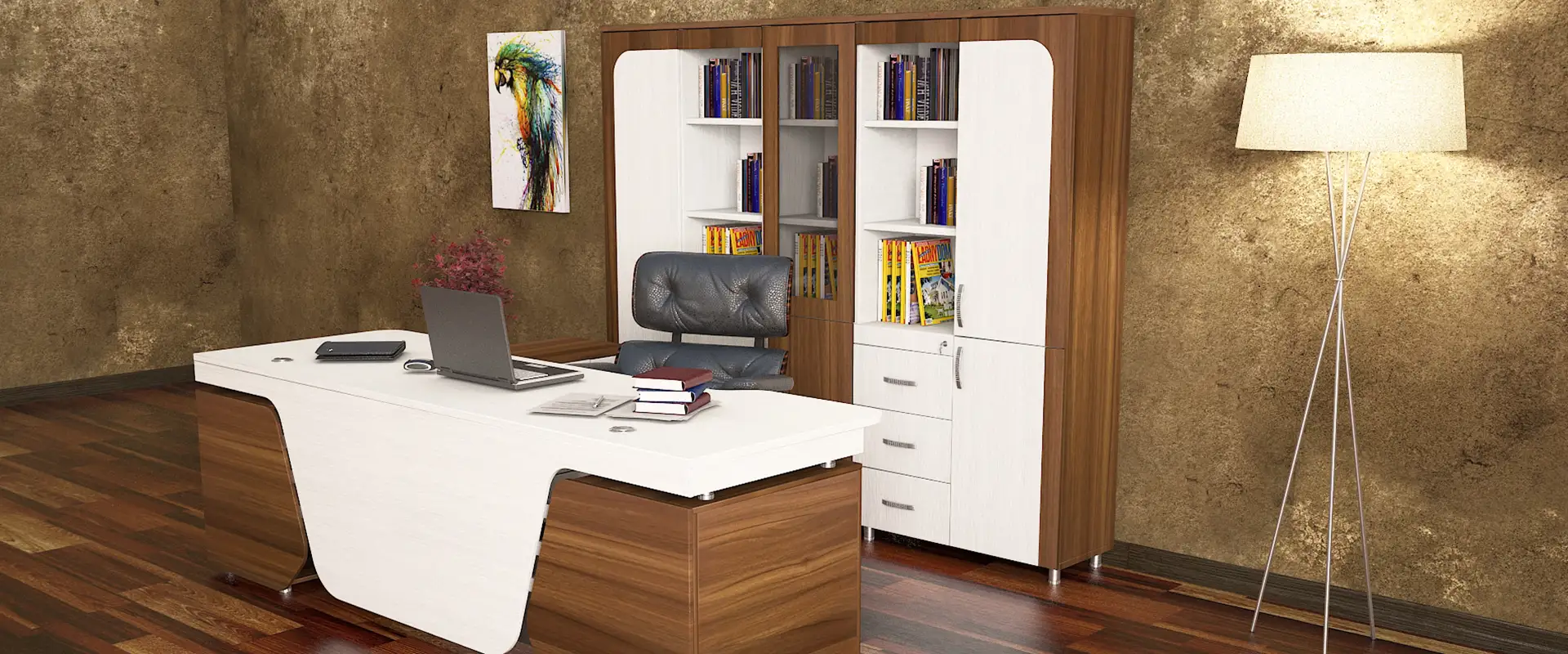 کمد دکوراتیو بلند اینترست کد 1106T 15