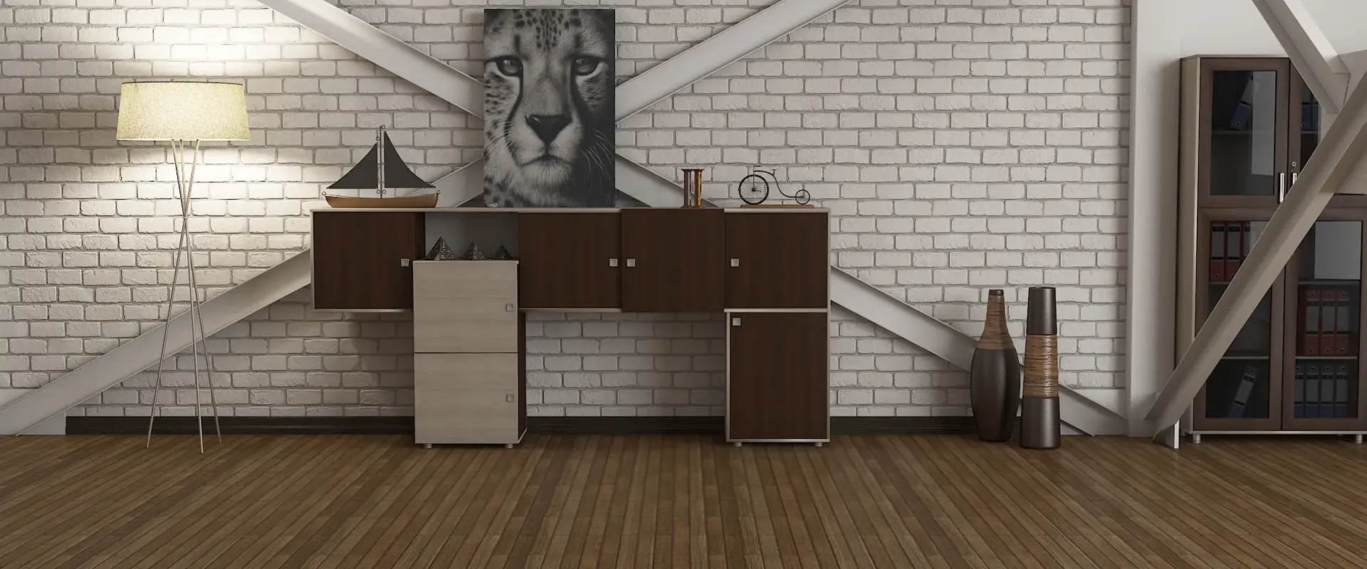 کمد دکوراتیو کوتاه آرمز کد 1102S115 13