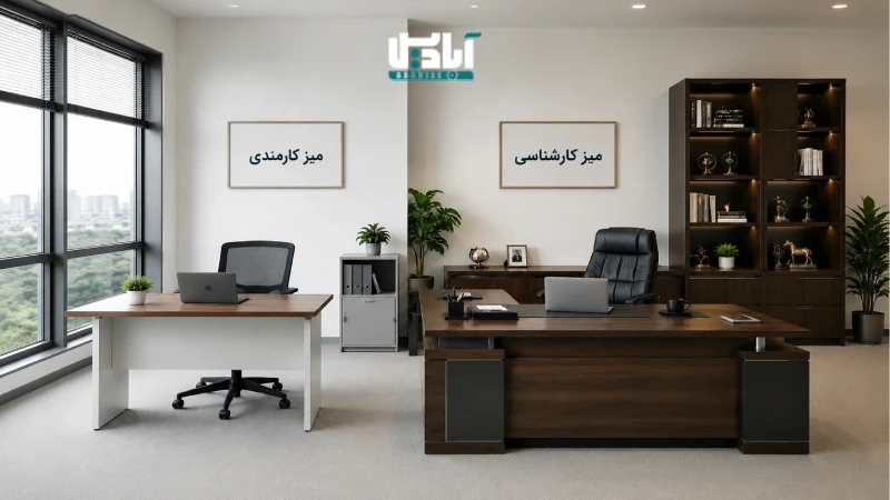 تفاوت میز کارمندی و کارشناسی